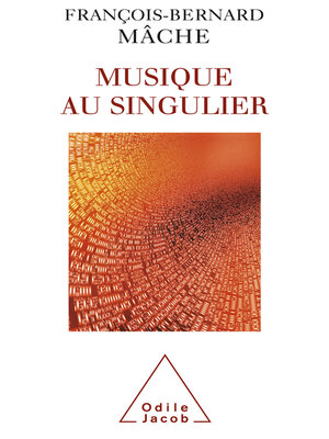 cover image of Musique au singulier